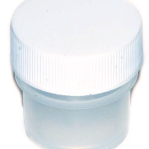 Plastic Wide Top Bottle 1/4oz (2 dram)