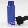 1 Dram Bottle Blue Dropper 1 Dram Bottle Blue Dropper