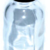 Clear 1oz Glass bottle & cap Clear 1oz Glass bottle & cap