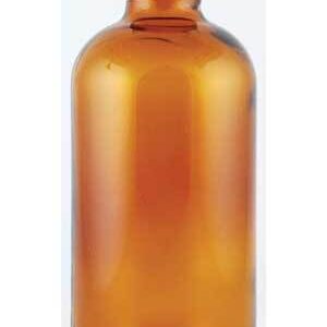 Amber Bottle with Cap 4oz