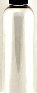 4oz Clear Plastic Bottle
