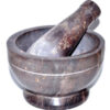 4″ Natural mortar and pestle set 4″ Natural mortar and pestle set