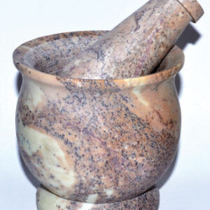 Soapstone 3″ x 3″ Mortar & Pestle