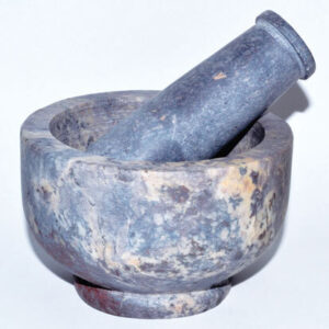 4″ Soapstone  Mortar & Pestle