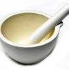 5″ Mortar/Pestle white ceramic 5″ Mortar/Pestle white ceramic