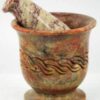 Simple Celtic Soapstone mortar & pestle set Simple Celtic Soapstone mortar & pestle set