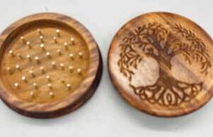 3″ Tree of Life herb grinder