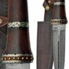 Dirk Wod Damascus athame 13 3/4″ Dirk Wod Damascus athame 13 3/4″