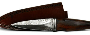 9 1/2″ Damascus athame