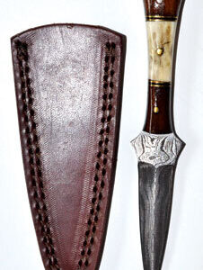 7″ Baby Stag Damascus athame