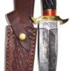 10 1/2″ Twisted Horn Damascus athame 10 1/2″ Twisted Horn Damascus athame