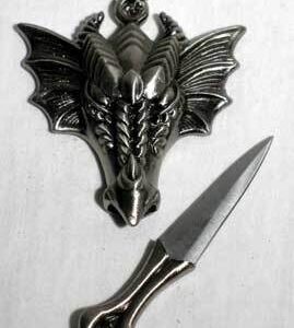 Dragon Head Necklace athame