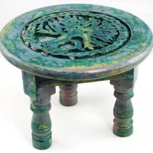 Round Tree of Life altar table 6″
