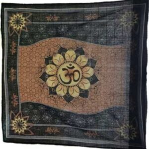 36″ x 36″ Om Lotus altar cloth