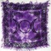 Triple Moon altar cloth 18″ x 18″ Triple Moon altar cloth 18″ x 18″