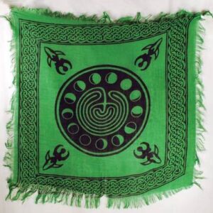 Moon Phase altar cloth 18″ x 18″