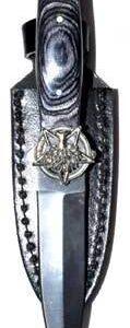 Great Oak Pentagram athame