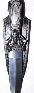 Celtic Wolf Head athame