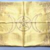 21″ x 21″ Gold Triple Moon altar cloth 21″ x 21″ Gold Triple Moon altar cloth