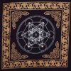 18″x18″ Metatrons Cube altar cloth 18″x18″ Metatrons Cube altar cloth