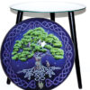 15 1/2″ dia Tree of Life glass altar table 15 1/2″ dia Tree of Life glass altar table