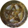 Soapstone Pentagram altar tile 3″ Soapstone Pentagram altar tile 3″