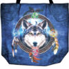 14″ x 16″ Wolf jute tote bag 14″ x 16″ Wolf jute tote bag
