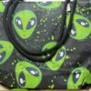 14″ x 16″ Alien jute tote bag 14″ x 16″ Alien jute tote bag