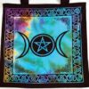 Triple Moon Pentagram Tote Bag Triple Moon Pentagram Tote Bag