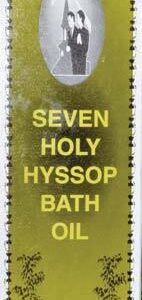 4oz Seven holy Hyssop bath oil