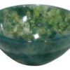 2″ Green Moss Agate Devotional Bowl 2″ Green Moss Agate Devotional Bowl