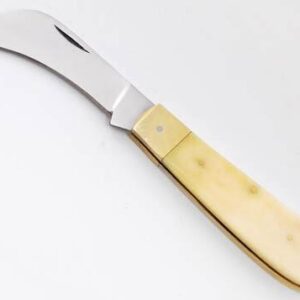 Folding Boline 7″ white bone