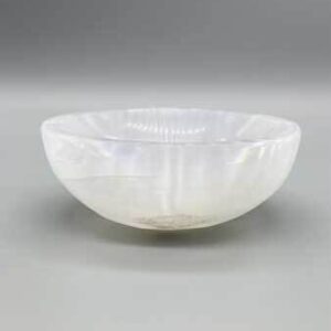 4″ Selenite Oval bowl