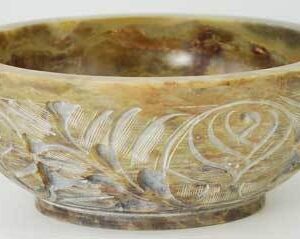 Soapstone Scrying and smudge Bowl