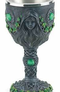 Maiden, Mother & Crone chalice 7 1/2″