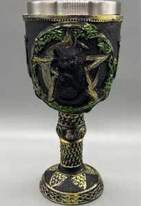 6 3/4″ Black Cat Chalice