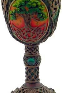 Tree of Life chalice 7 1/4″