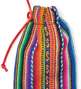 4 1/2″  x  3 ” : Lined Charm bag