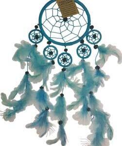 4″ Light Blue dream catcher