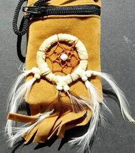 Brown bag dream catcher