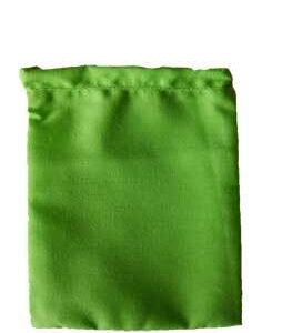 Green Cotton Bag 3″ x 4″