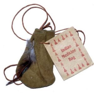 3″ Medicine Dream bag Olive Green
