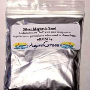 Silver Magnetic Sand (Lodestone Food)  4oz
