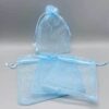 100 pack 4″ x 6″ Sea Blue organza bag