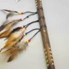 19″ Prayer Pipe (tomahawk & feather) 19″ Prayer Pipe (tomahawk & feather)