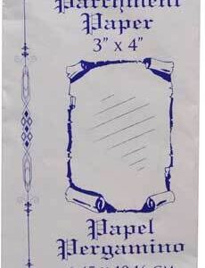 3″ x 4″ Parchment Paper 12 pack