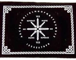 8″x12″ Celtic Pendulum map
