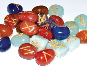 7 Chakra rune set