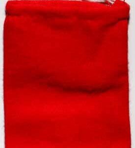 Red Cotton bag 3″ x 4″