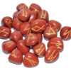 Red Jasper rune set Red Jasper rune set